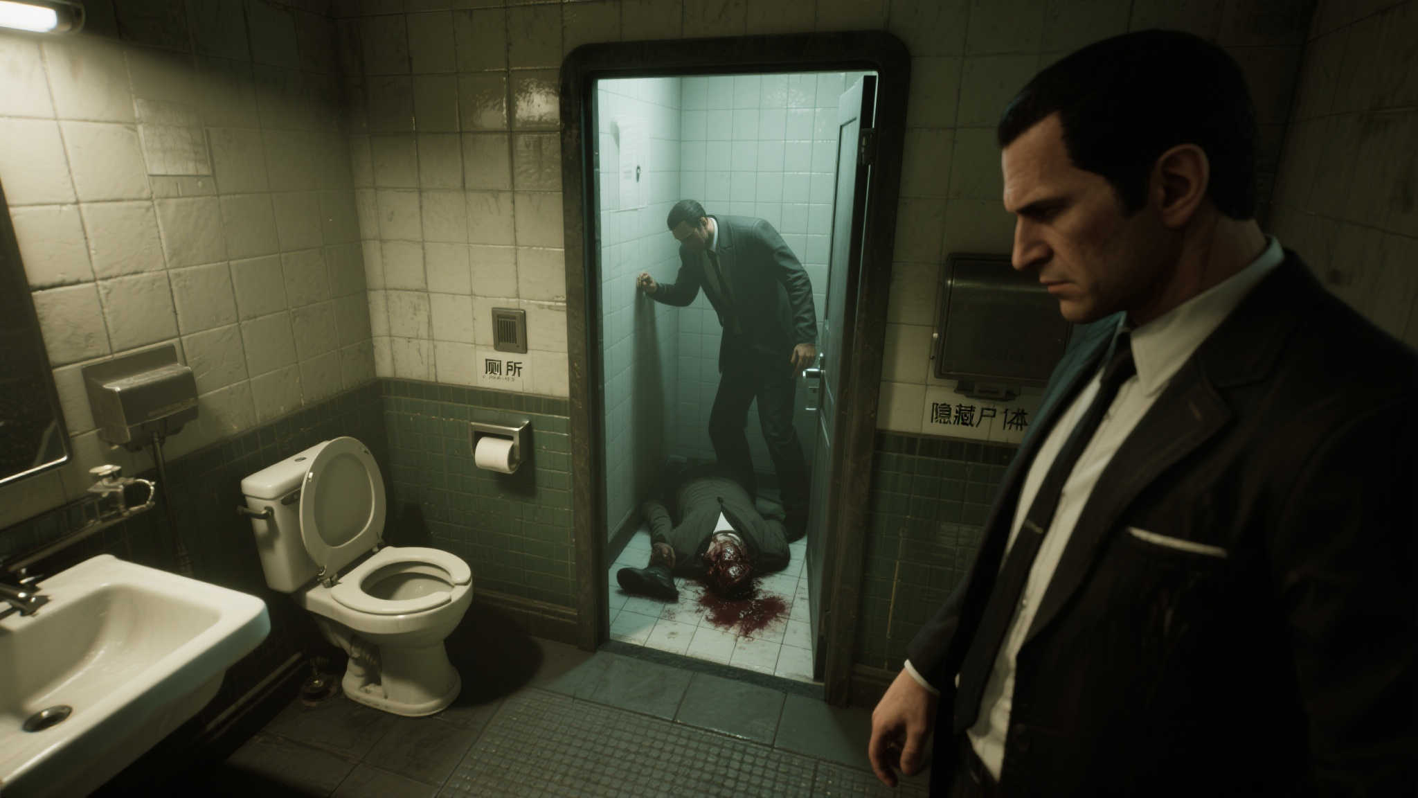 《杀手》开发商创意节约:旧厕所场景重用更显诚意 《杀手》开发商创意节约:旧厕所场景重用更显诚意